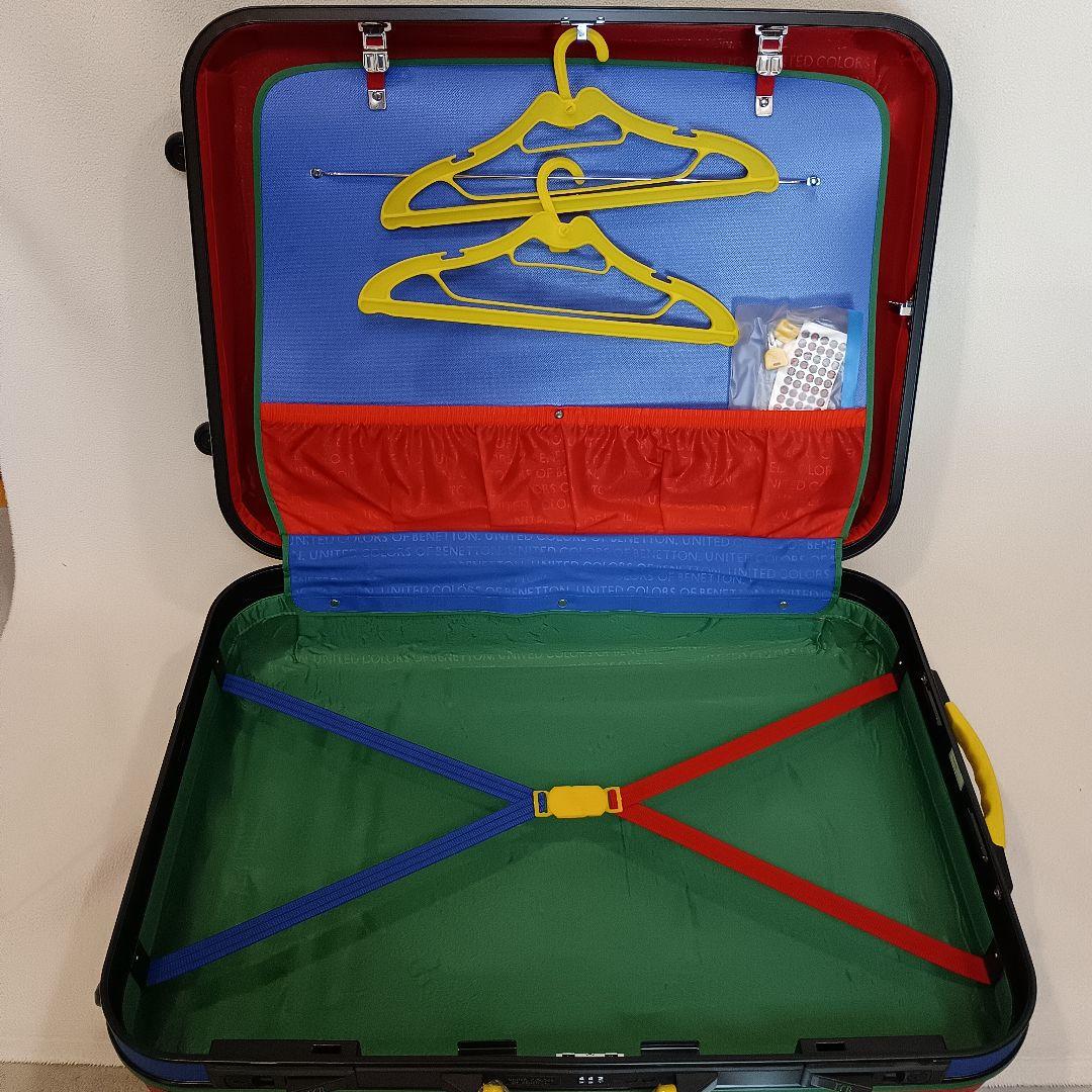 UNITED COLORS OF BENETTONキャリーケース希少-美品、大型