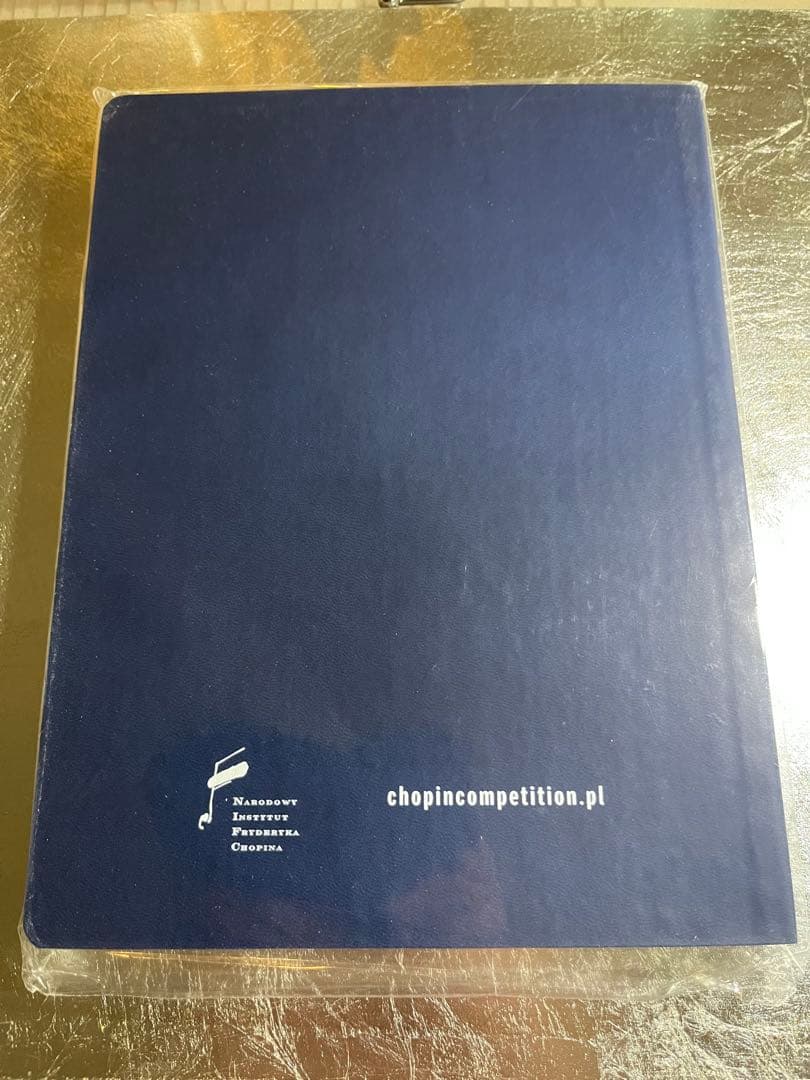【限定品】2025 国際ショパンピアノコンクール 公式ノートブック