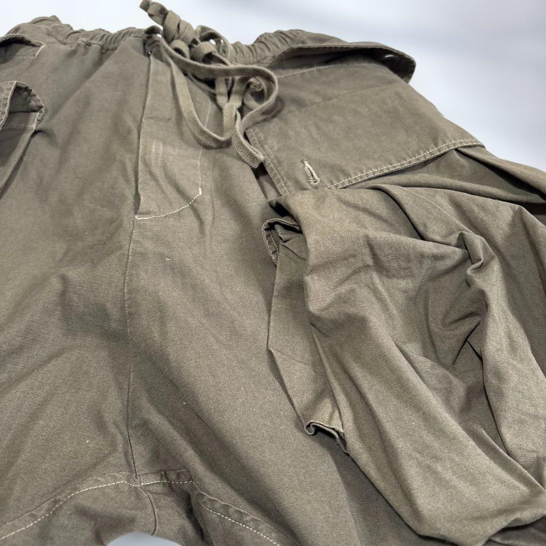 JULIUS サルエルパンツ カーキ サイズ1