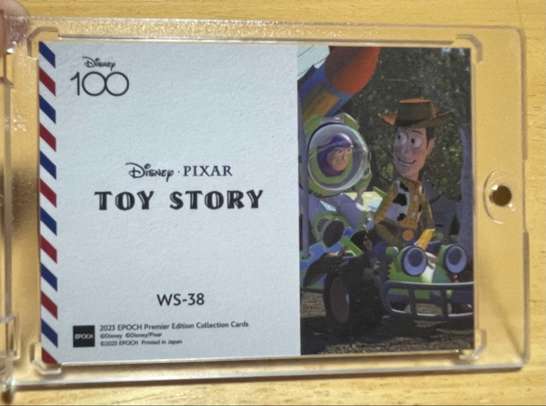 D助Disney 100 EPOCHディズニー カード 世界1枚 1of1