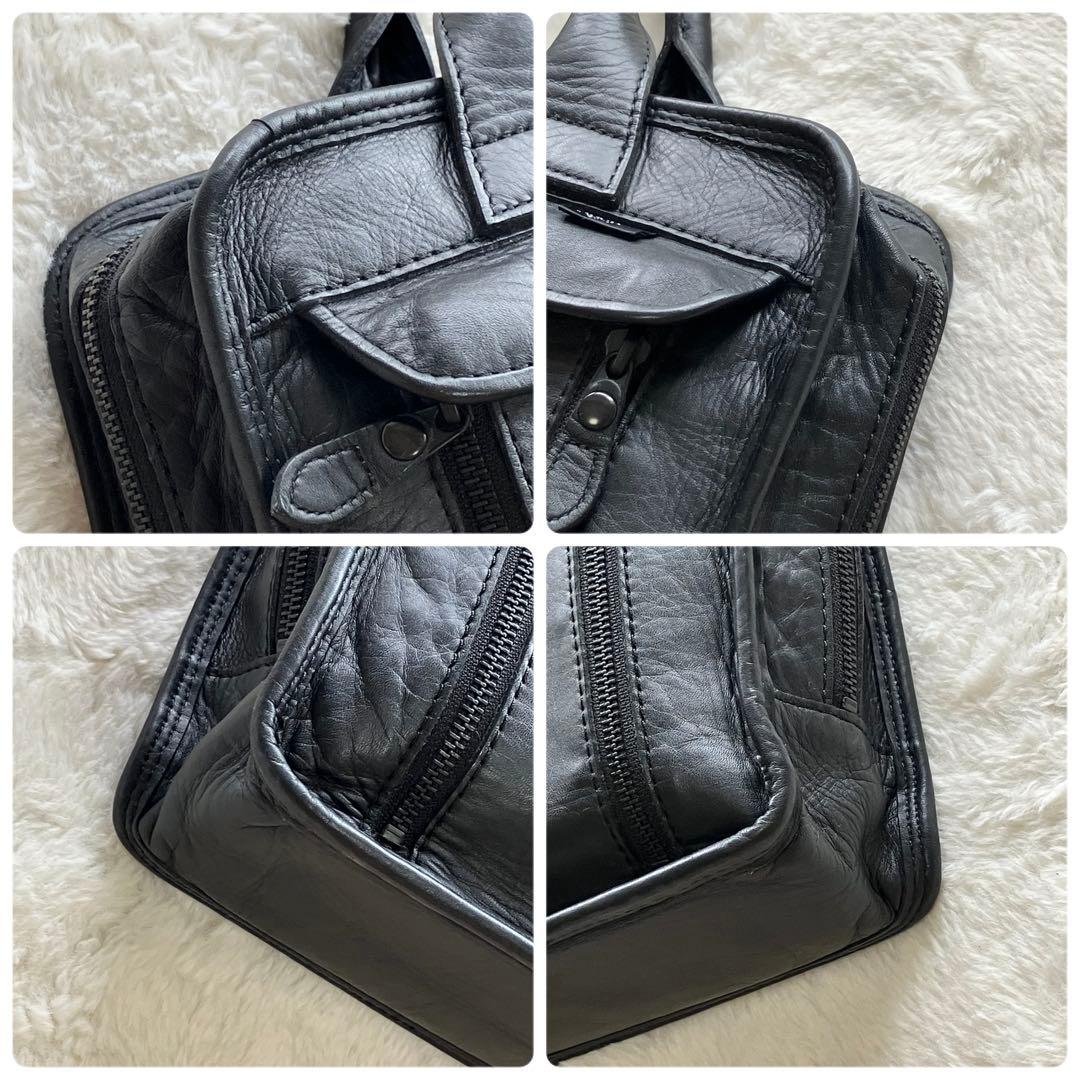 美品 PORTER バロン ブリーフケース ビジネスバッグ レザー ブラック