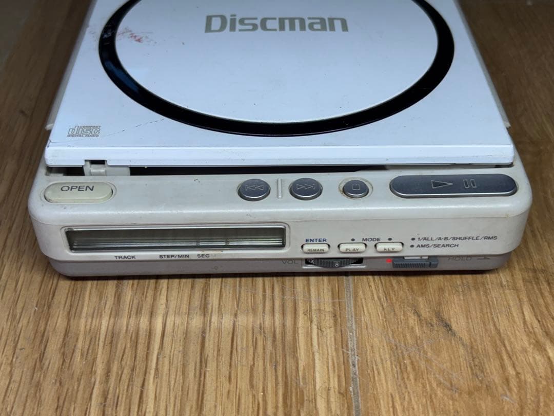 レア品【ジャンク】SONY ディスクマン　D-40 ホワイト