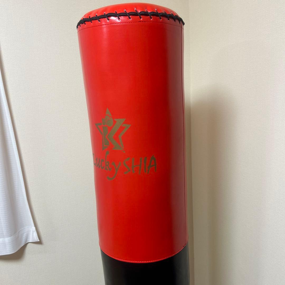 Lucky SHIA スタンディングサンドバッグ 赤黒