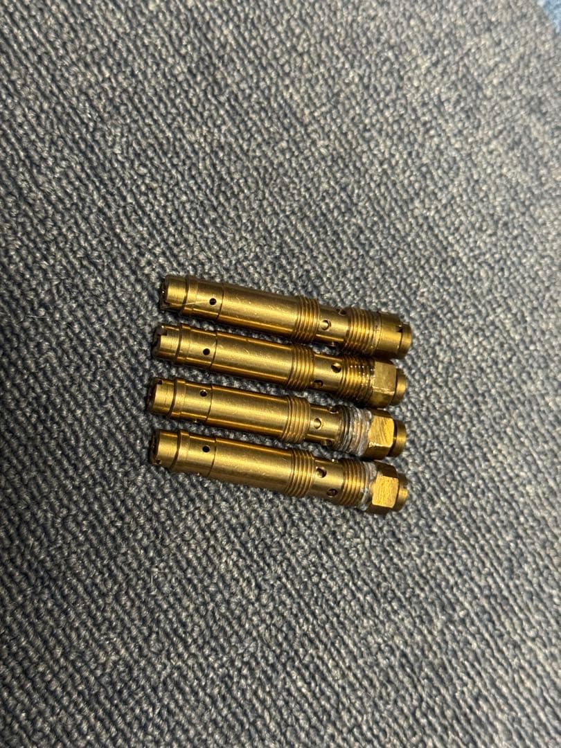 ソレックス　ジェットブロック8 4本セット エアー、メイン、ブリードパイプ入り