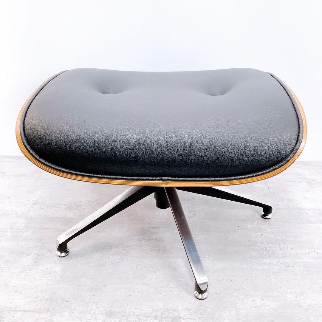 【美品】 イームズ ラウンジチェア オットマン リプロダクト品