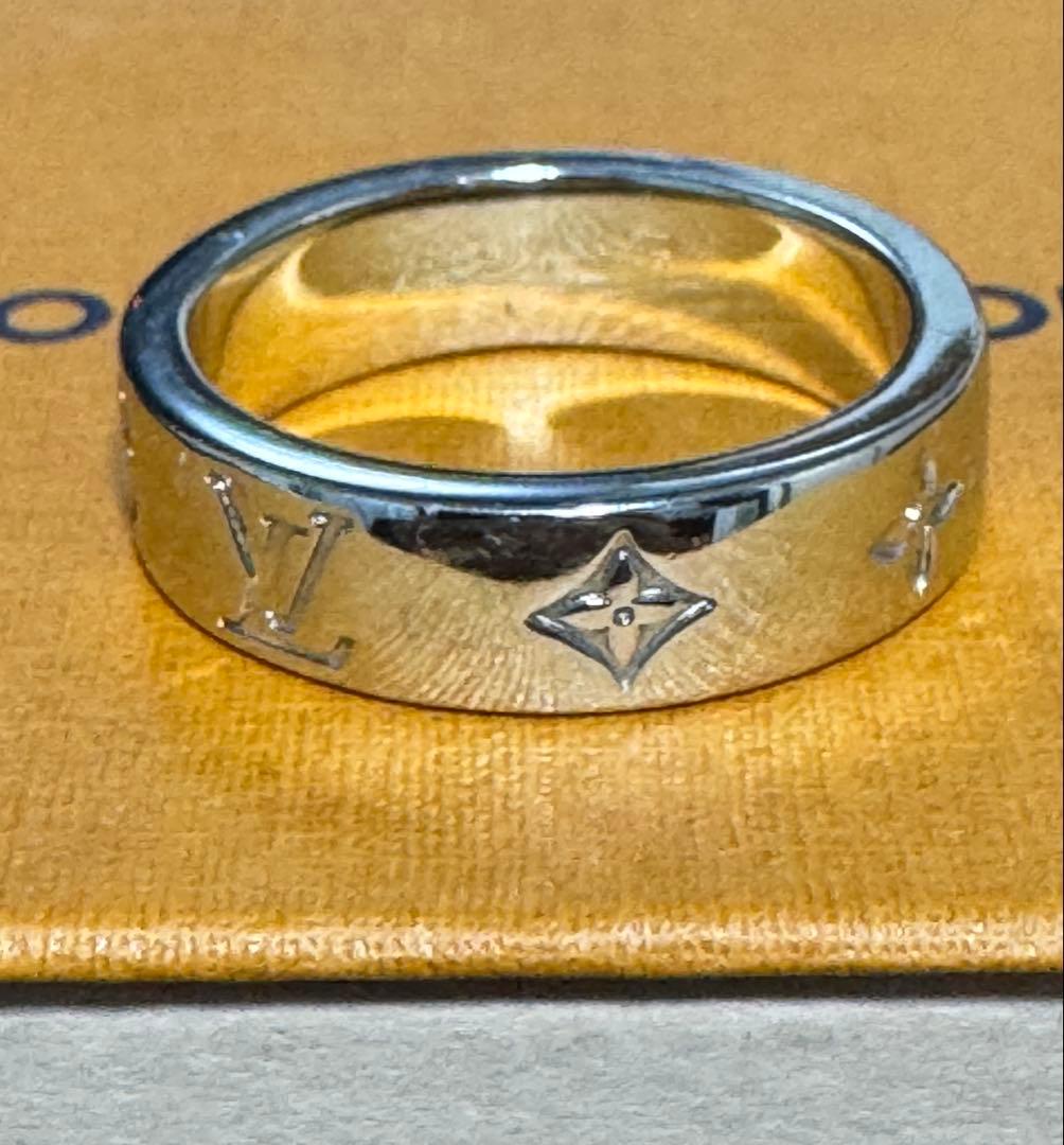 て*ん様 ルイ・ヴィトン　リング　モザイク　シン　Lサイズ