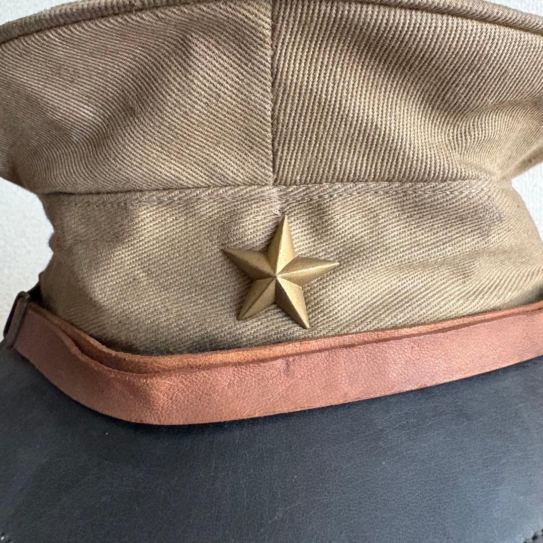 【金庫保管品】旧日本軍 軍帽 昭和十八年　四號 大支検定 当時物