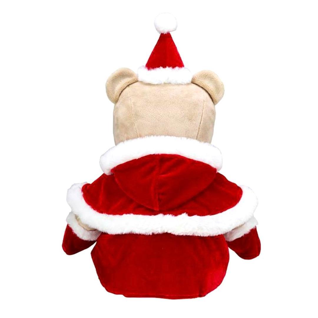 【美品タグ付き】Starbucks ベアリスタぬいぐるみ　サンタクロース　スタバ