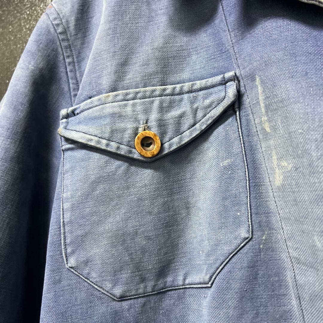 40s フレンチヴィンテージ サイクリングジャケット ユーロヴィンテージ