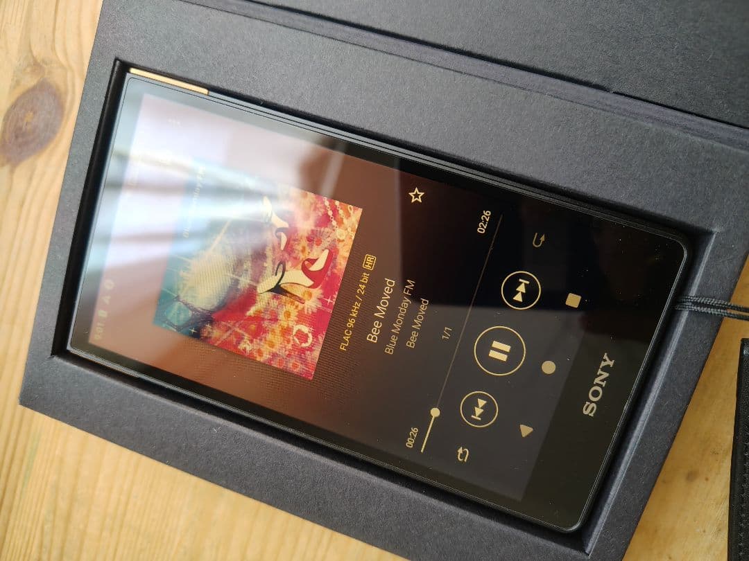 SONY NW-ZX707 C WALKMAN 23年モデル 純正皮革ケースも