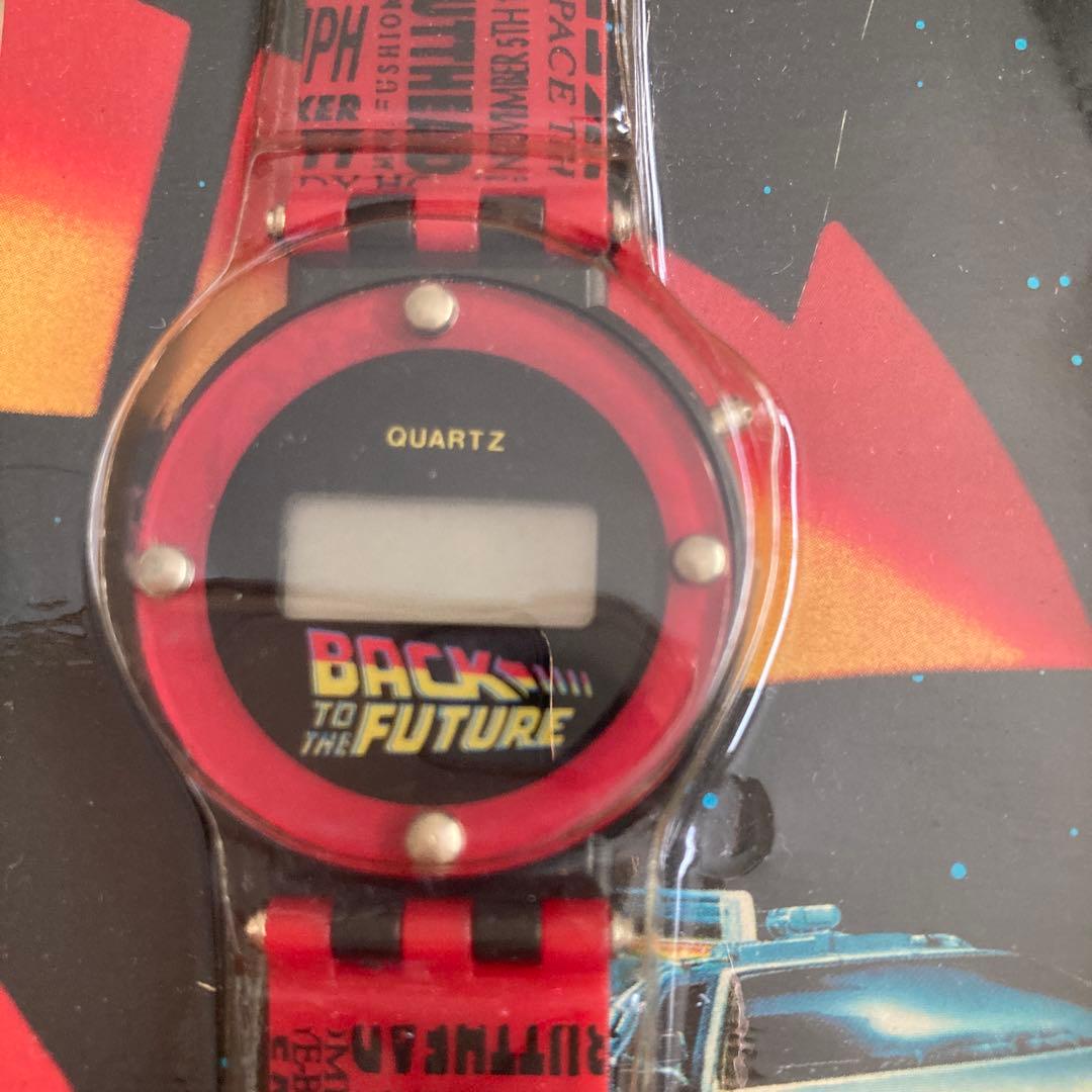 バック・トゥ・ザ・フューチャー デジタルウォッチ未使用