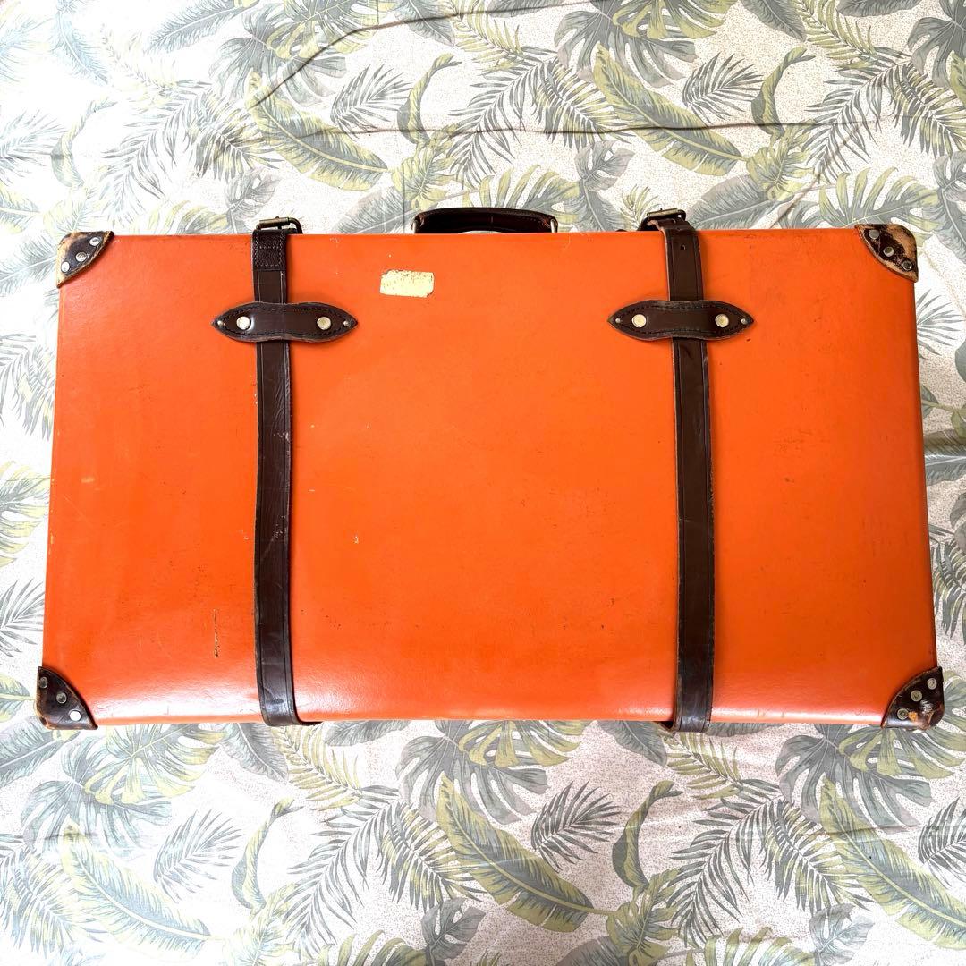 グローブトロッター【長期愛用品】サファリ　30〜33インチ　オレンジ　お買い得品