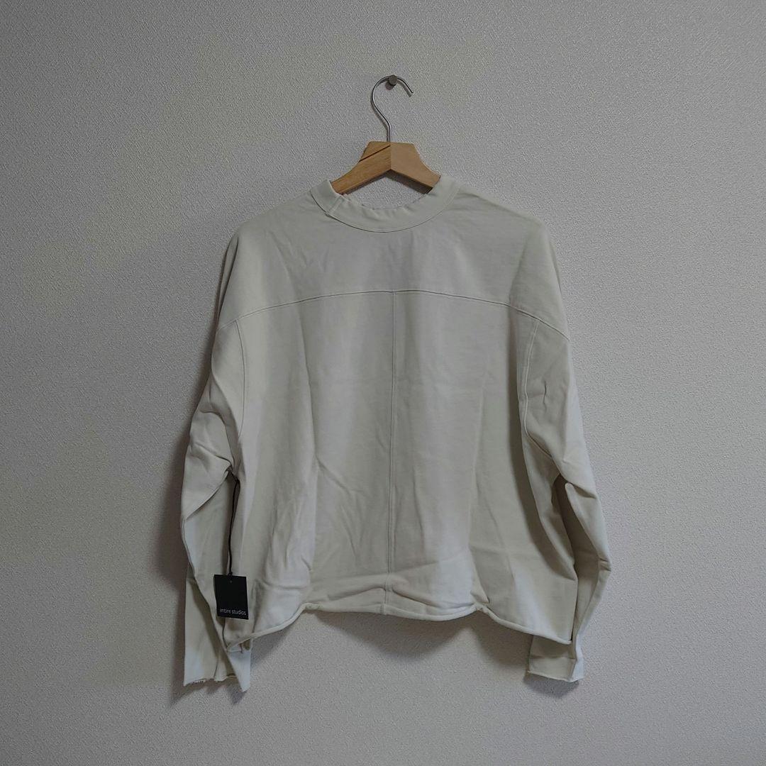 トップス entire studios / heavy ls tee / rice xs