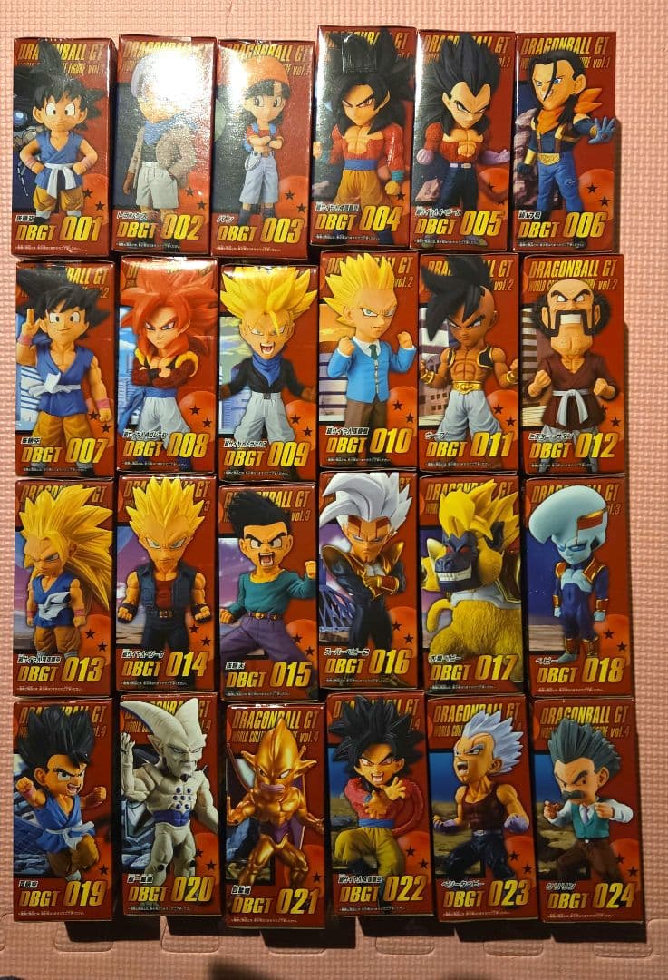 【未開封品】ドラゴンボールGT ワールドコレクタブルフィギュア 24種コンプ