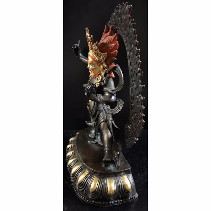 ◆ヴァジュラ・パーニ（金剛手）像◆仏教　チベット