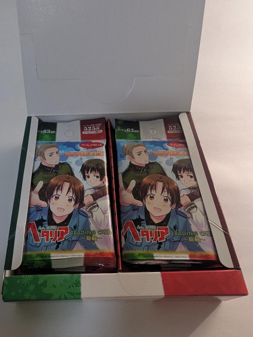 ヘタリア トレーディングカード 枢軸パック／連合パック ＢＯＸ２種セット