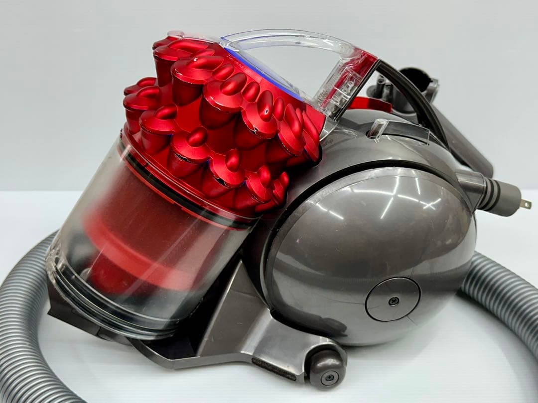 動作保証品　赤　ダイソン　CY24 掃除機　本体のみ　ホース ダストケース付