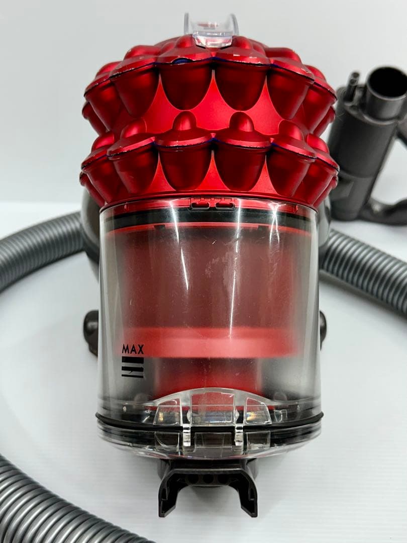 動作保証品　赤　ダイソン　CY24 掃除機　本体のみ　ホース ダストケース付