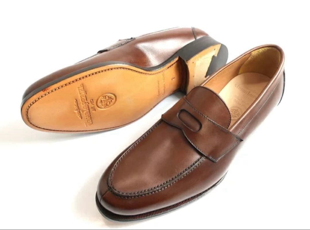 ユニオンインペリアル　ローファー　ブラウン　25.5相当　7 1/2