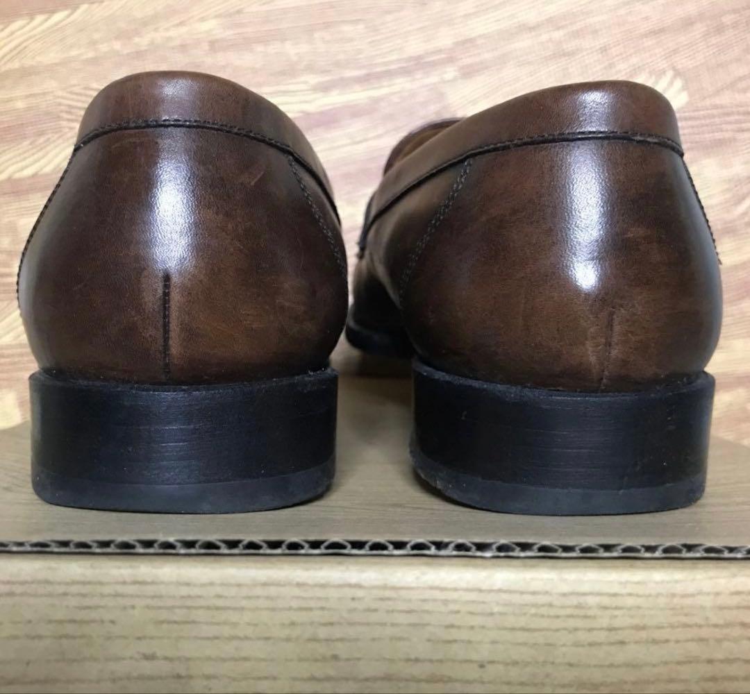 ユニオンインペリアル　ローファー　ブラウン　25.5相当　7 1/2