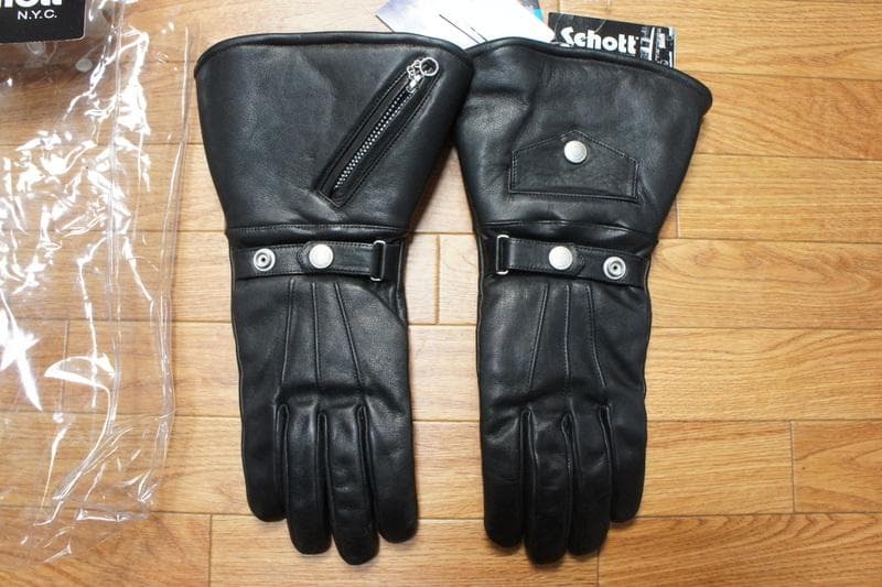 新品ショット　定価27500 カウハイドレザーグローブ