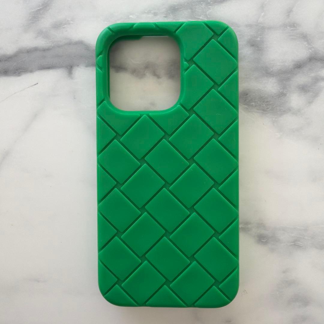 Bottega Veneta グリーン iPhoneケース