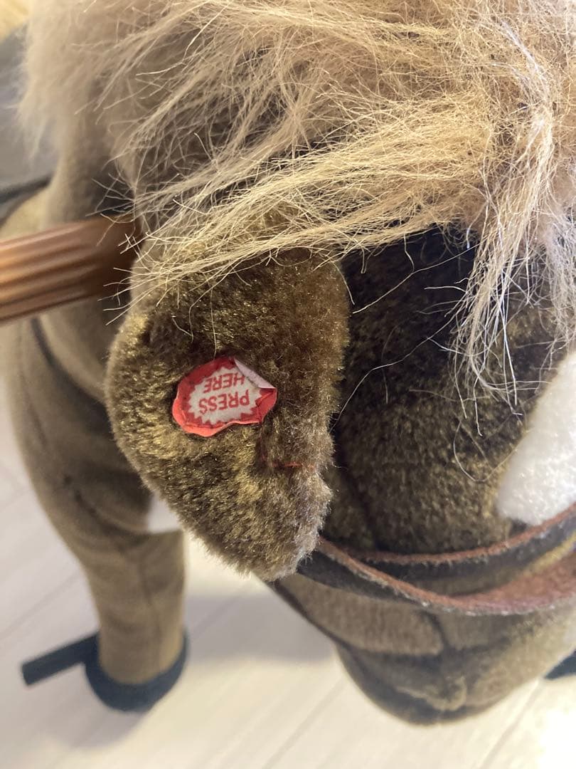 乗馬おもちゃ エコポニー　動く馬