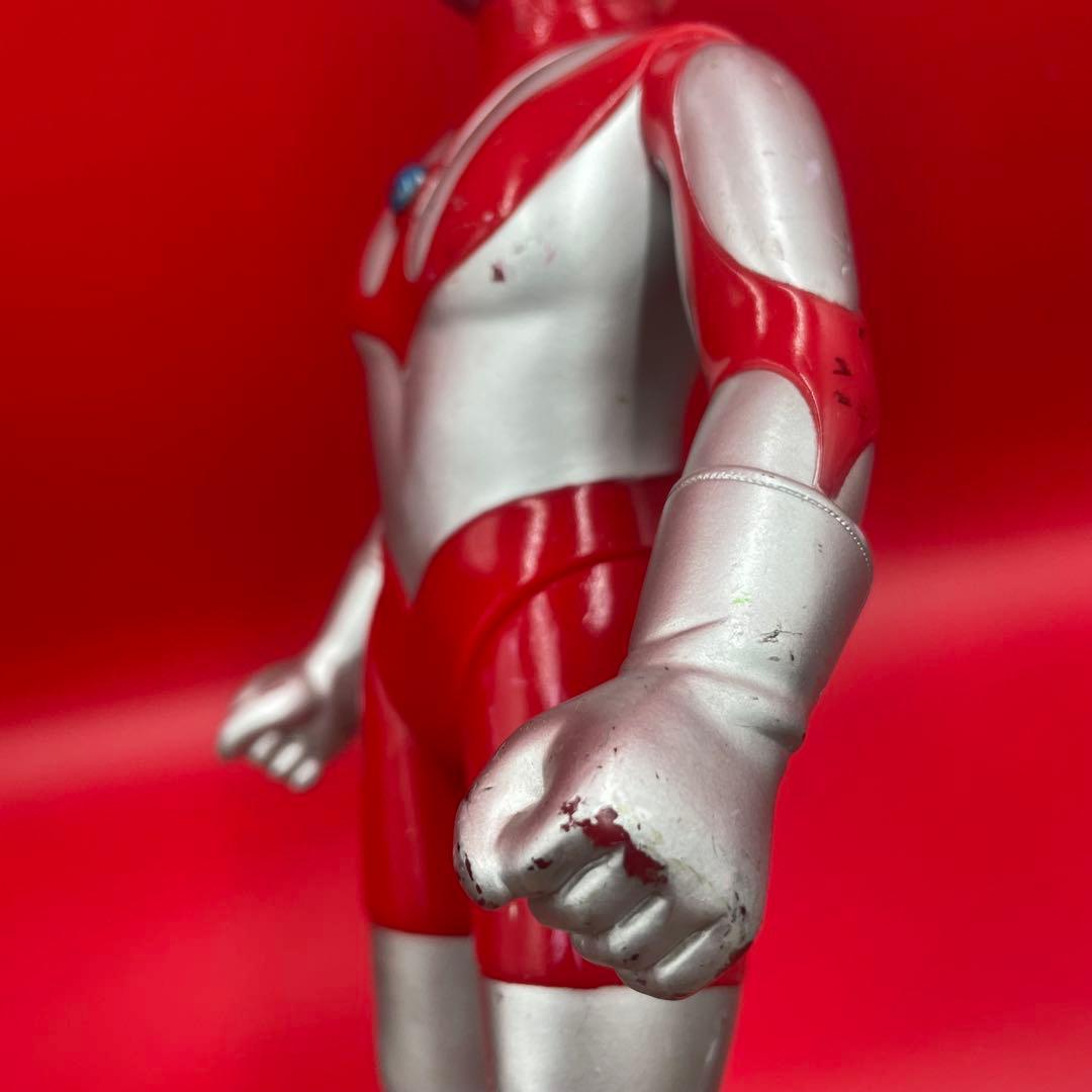 希少　ビッグサイズ　ウルトラマン 1988年　30㎝　硬質ソフビ　レトロ