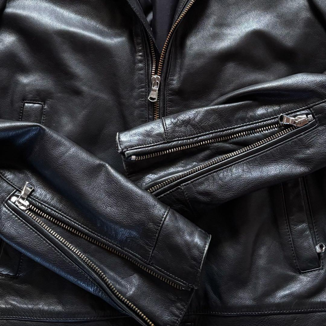 00's 5351 POUR LES HOMMES レザージャケット　アーカイブ