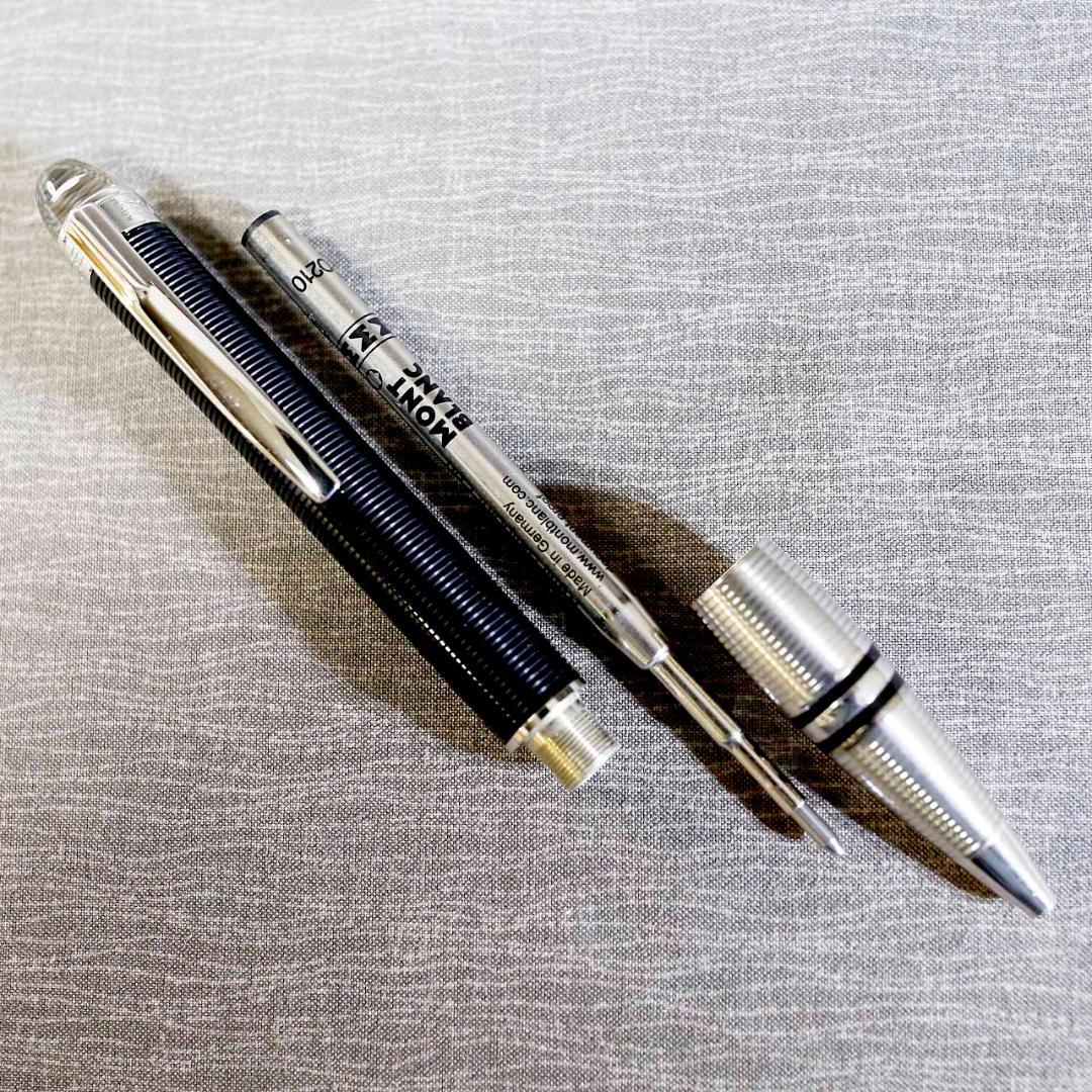 【美品 送料込み】モンブラン ボールペン スターウォーカー メタルドゥエ