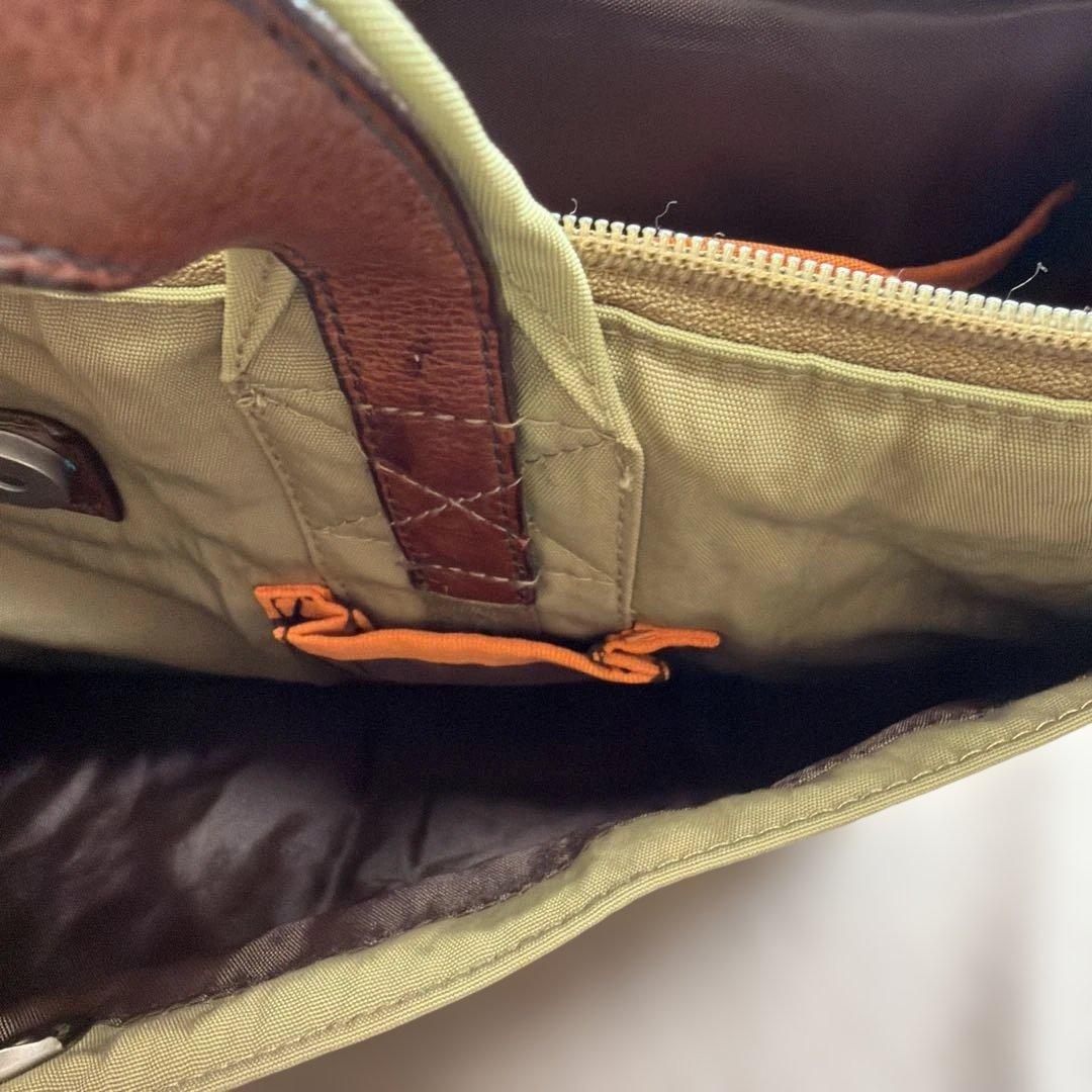 JASDFプレミアムタグ付きスタンドグラッシュ ビジネスバッグ ベージュ