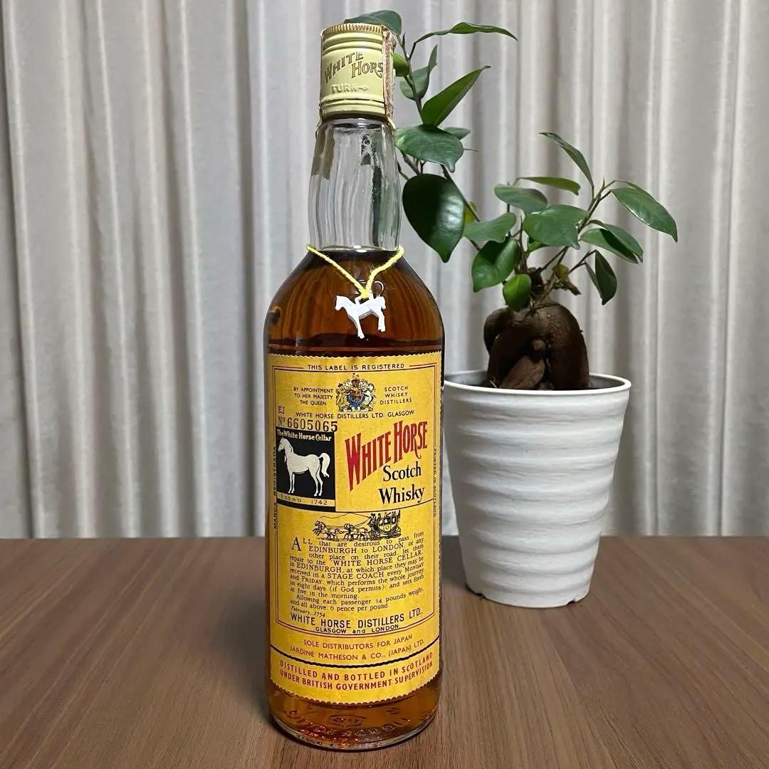 未開栓 ホワイトホース スコッチウイスキー 760ml 43% 古酒