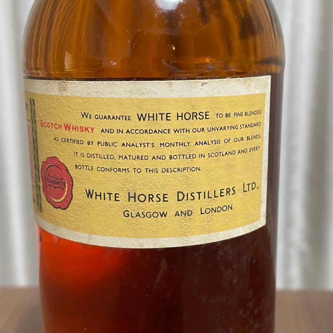 未開栓 ホワイトホース スコッチウイスキー 760ml 43% 古酒