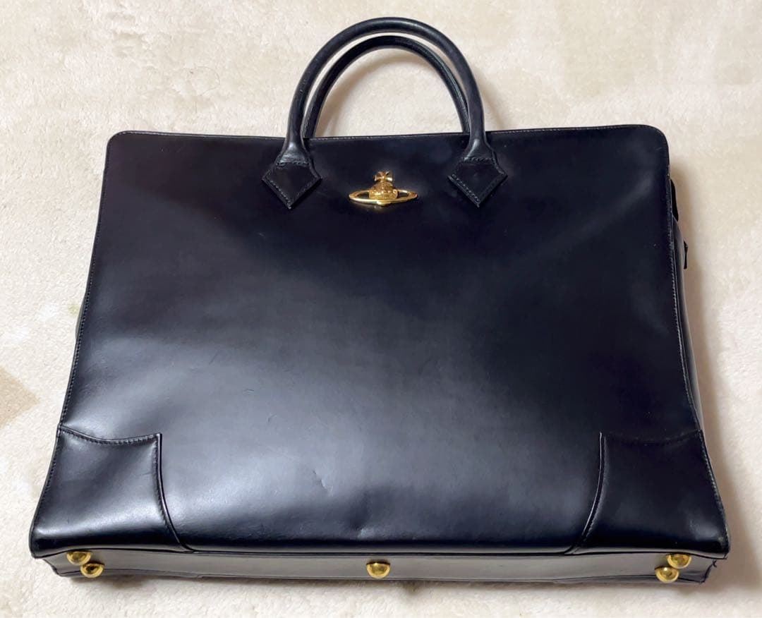 Vivienne Westwood 牛革ハンドバッグ 廃盤品