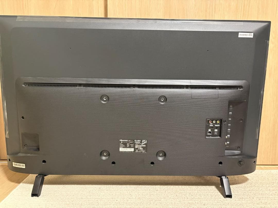 Hisense 43型 液晶テレビ 4k HDR スマートテレビ【直接引取り可】