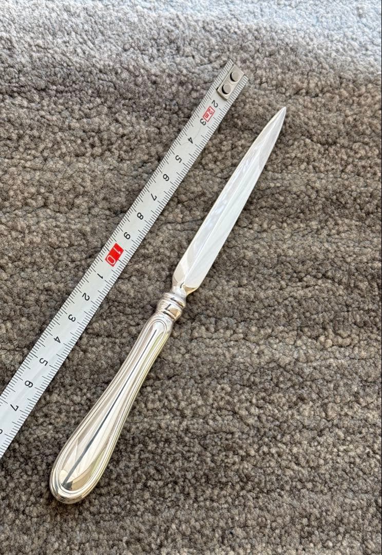 クリストフル アルビ レターオープナー シルバーコーティング