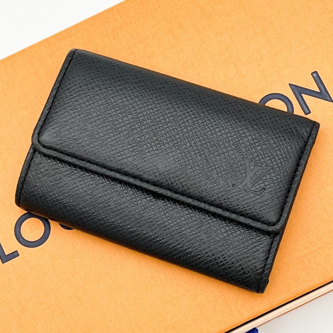 美品❣ヴィトン タイガ ミュルティクレ6 キーケース 黒 M63812