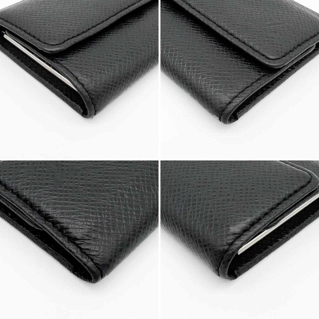 美品❣ヴィトン タイガ ミュルティクレ6 キーケース 黒 M63812