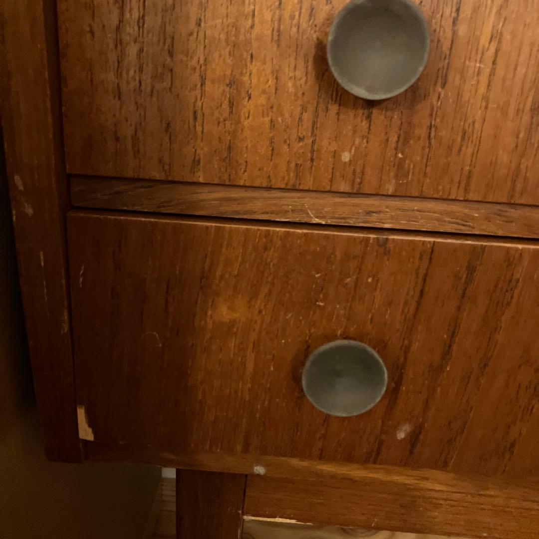 ウッドキャビネット 3引き出し ヴィンテージ