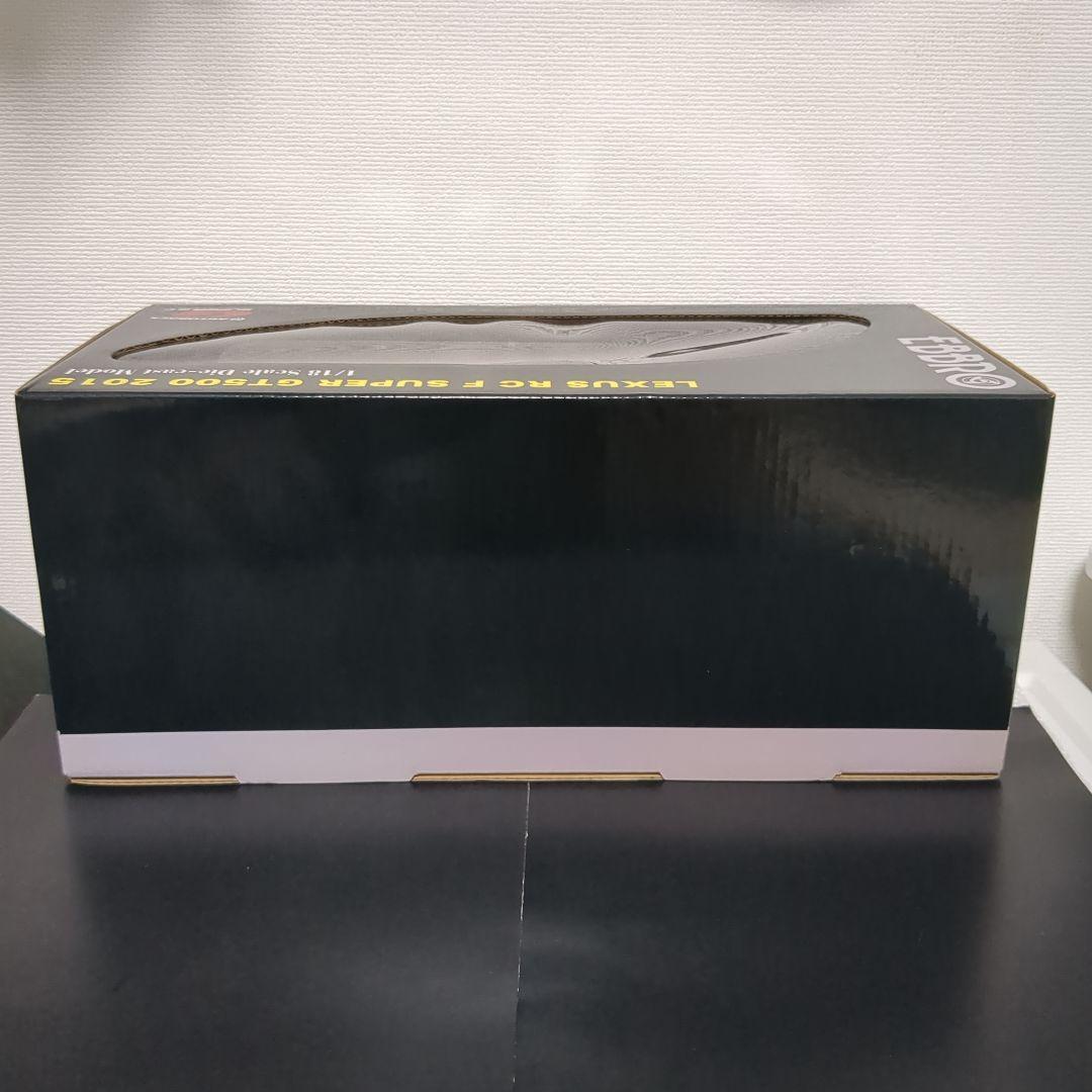 1/18 エブロ KeePer TOM'S RCF 2015 岡山優勝 キーパー