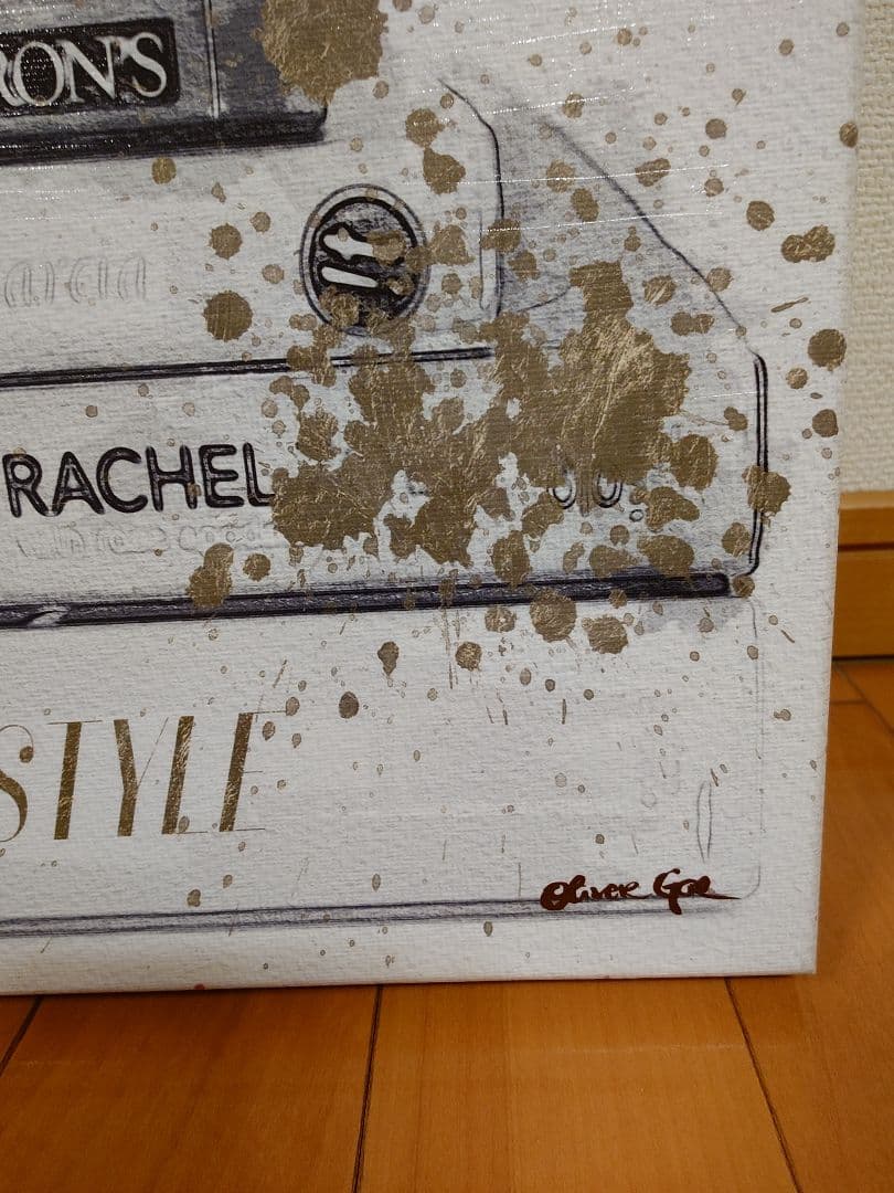 新品同様 オリバーガル Gal Gold shoe and red sole