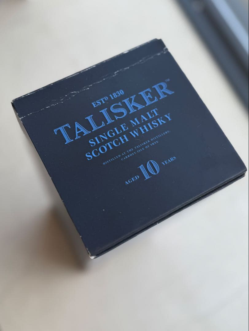【未開封】TALISKER10年 タリスカー 旧ボトル シングルモルトウイスキー