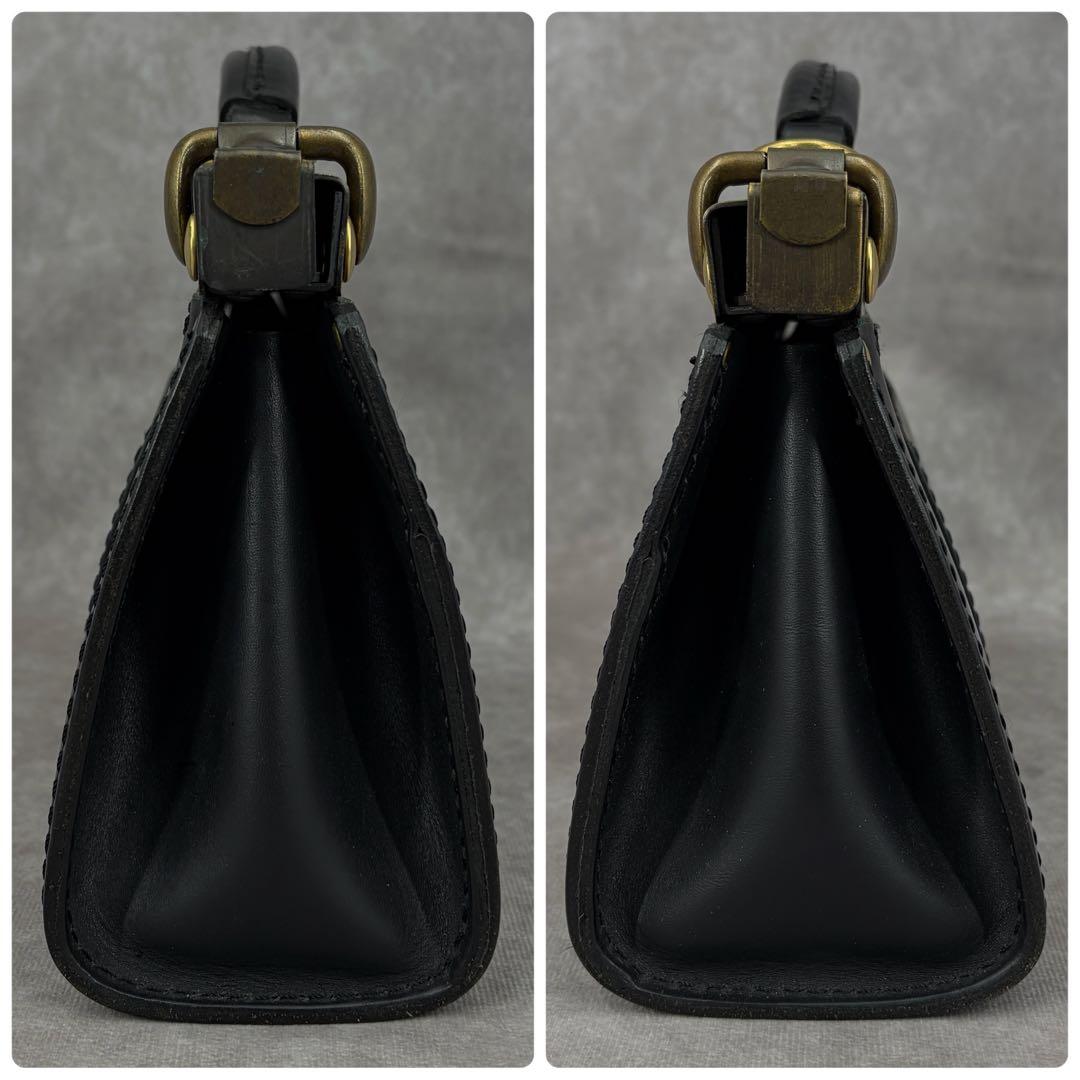 ヘルツ コパンタ ショルダーバッグ ハンド 2way レザー クラシックデザイン