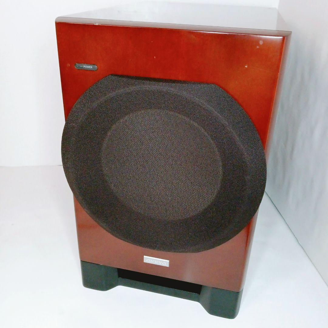 動作品 ONKYO オンキョー アンプ内蔵サブウーハーシステム SL-A250