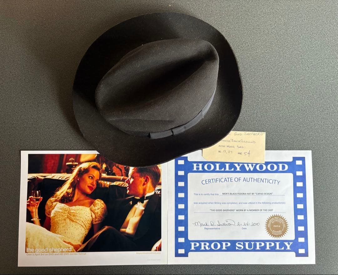 映画THE GOOD SHEPHERD(グッド・シェパード)プロップ品　証明書付