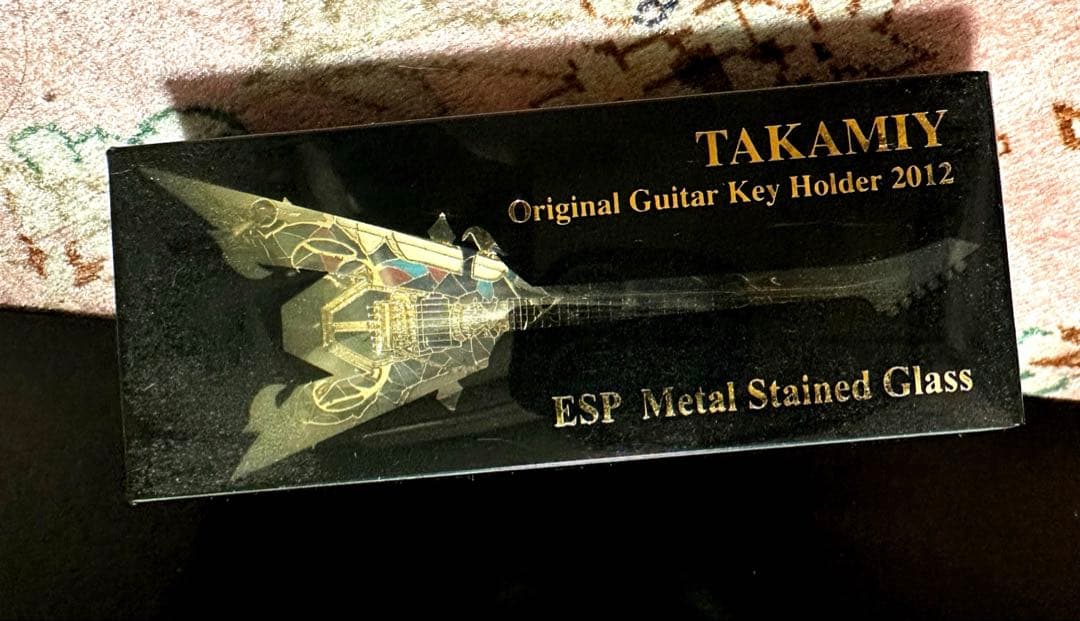 希少！★高見沢さん★l Stained Glassギターキーホルダー★