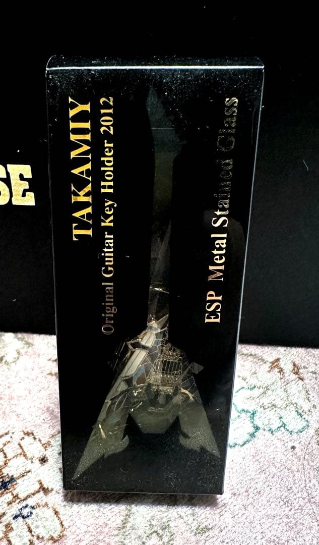 希少！★高見沢さん★l Stained Glassギターキーホルダー★