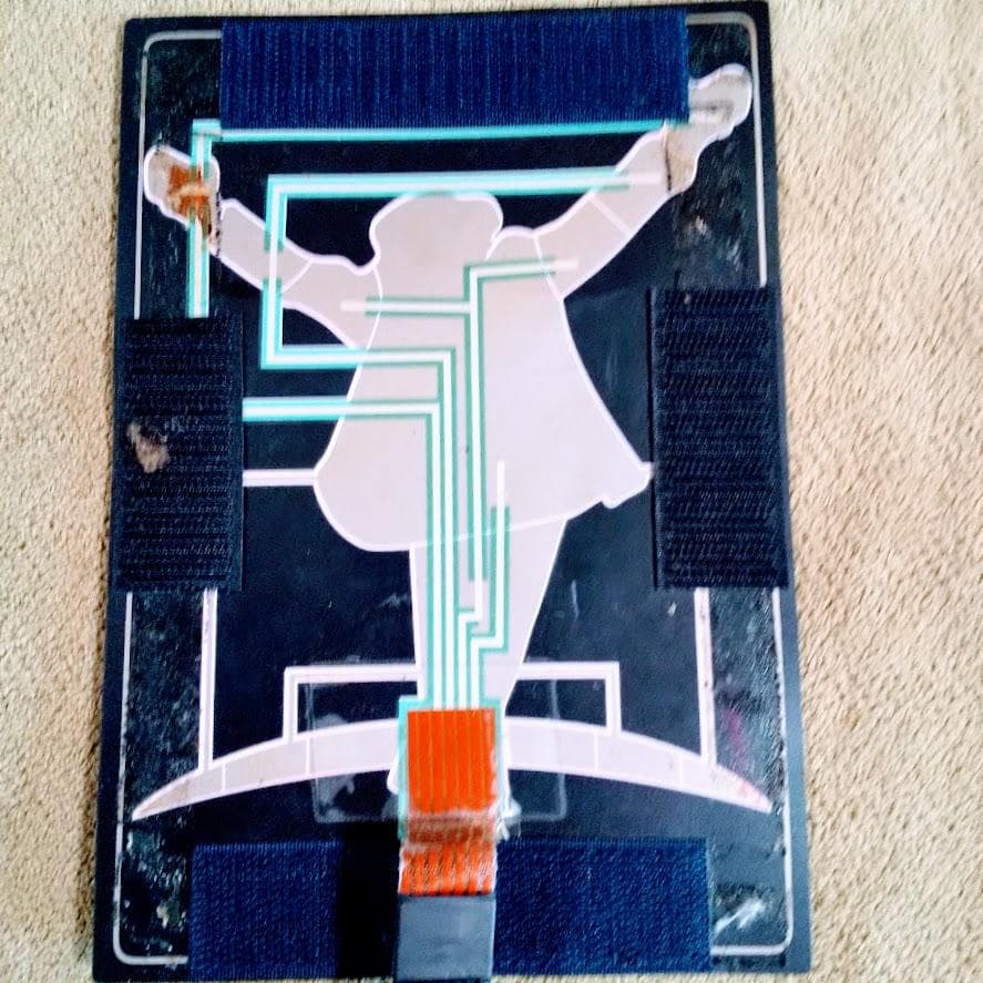 ジャンク　マイケルジャクソンネオンボード