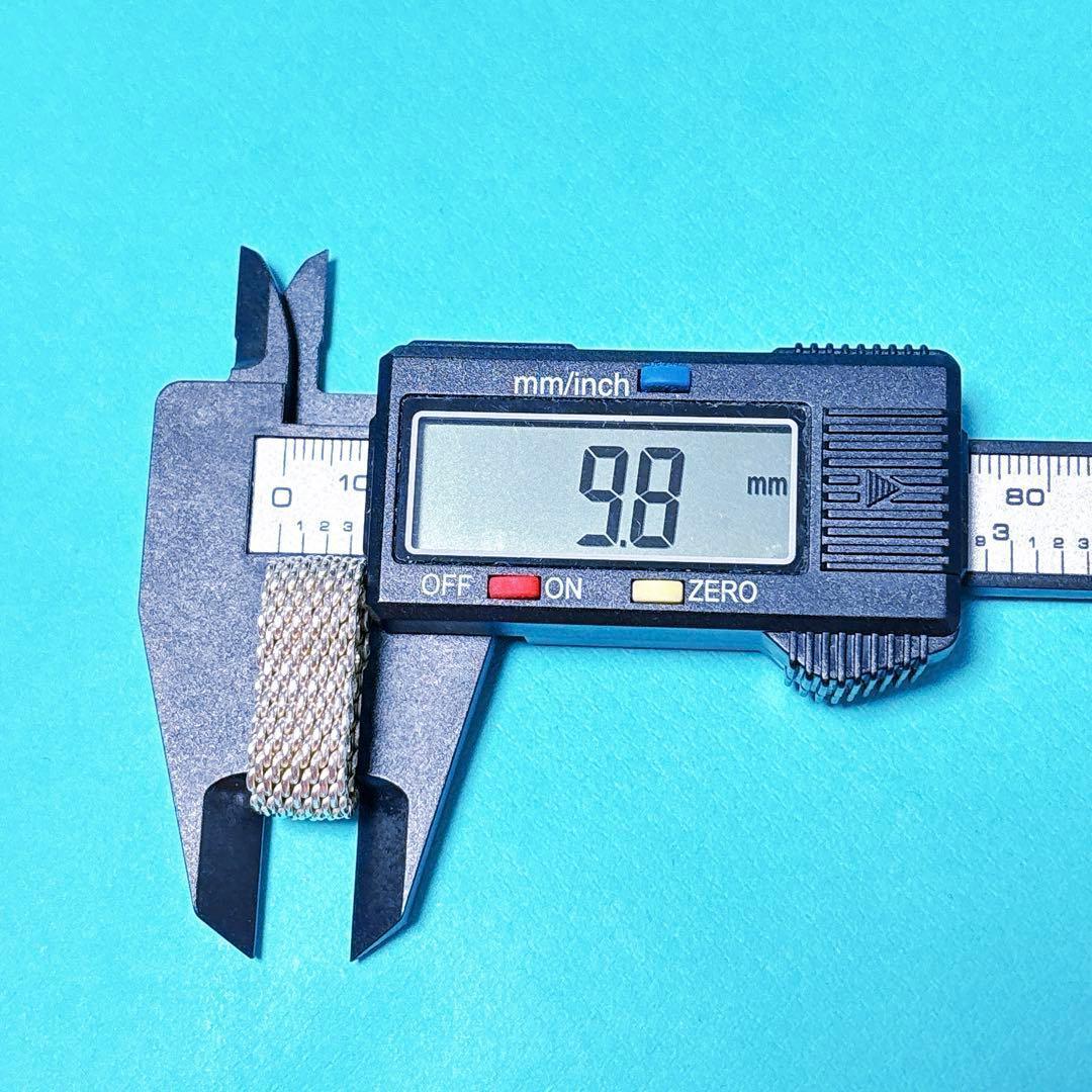 【美品】17号 ティファニー サマセット ワイドメッシュ リング シルバー925