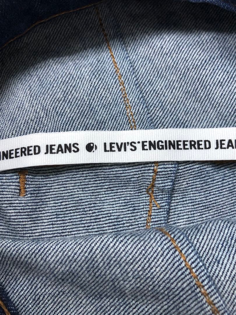 LEVI'S PREMIUM テーパードワイドパンツ ダークデニム